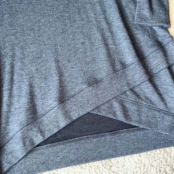 Athleta Gray Long Sleeve Tunic Dress - Picture 3 of 7